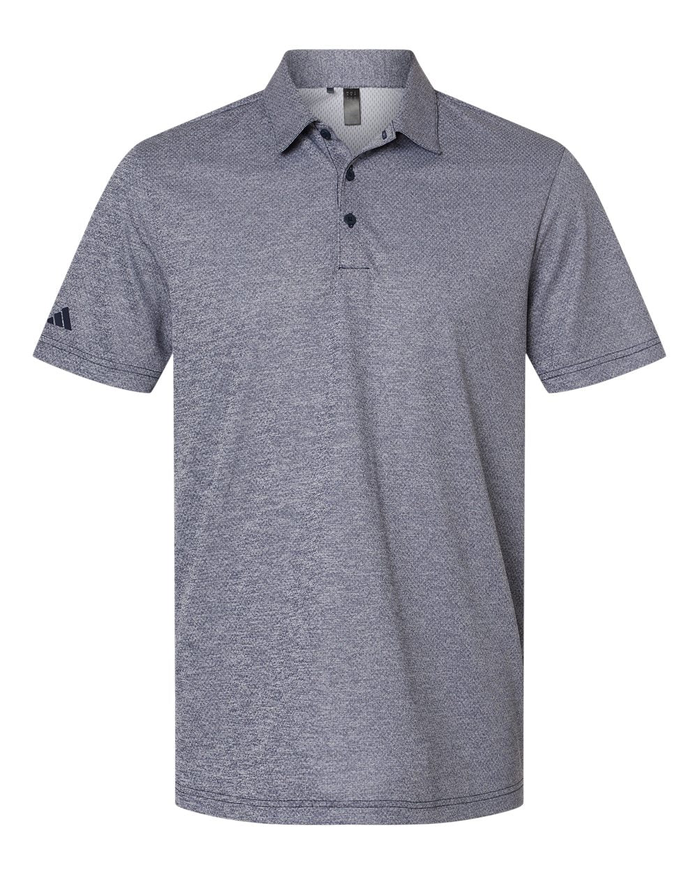 Men's Space Dyed Polo - Collegiate Navy Melange