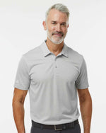 Men's Space Dyed Polo - Grey One Heather