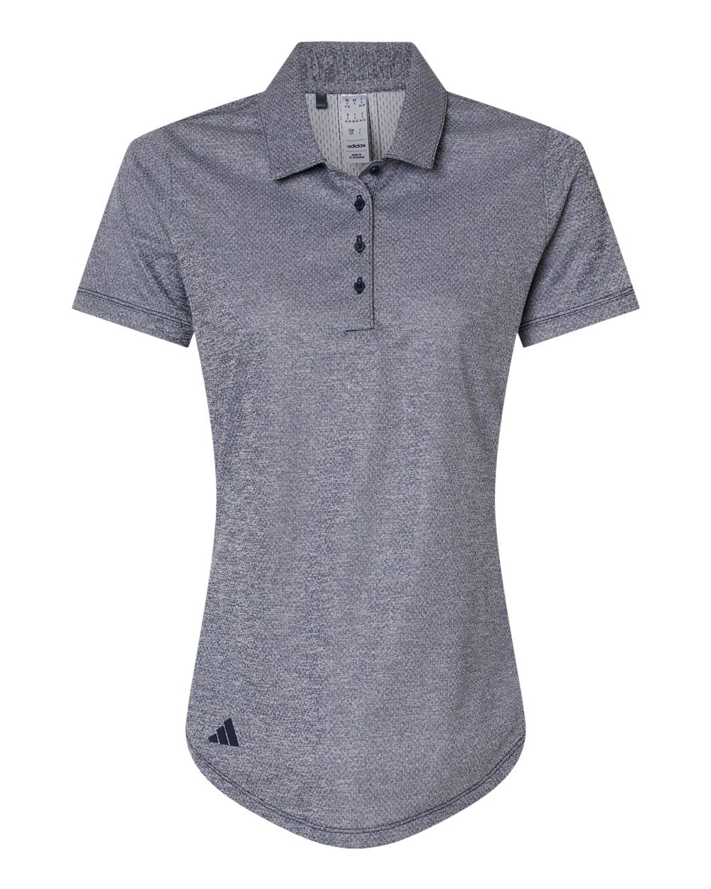Women's Space Dyed Polo - Collegiate Navy Melange