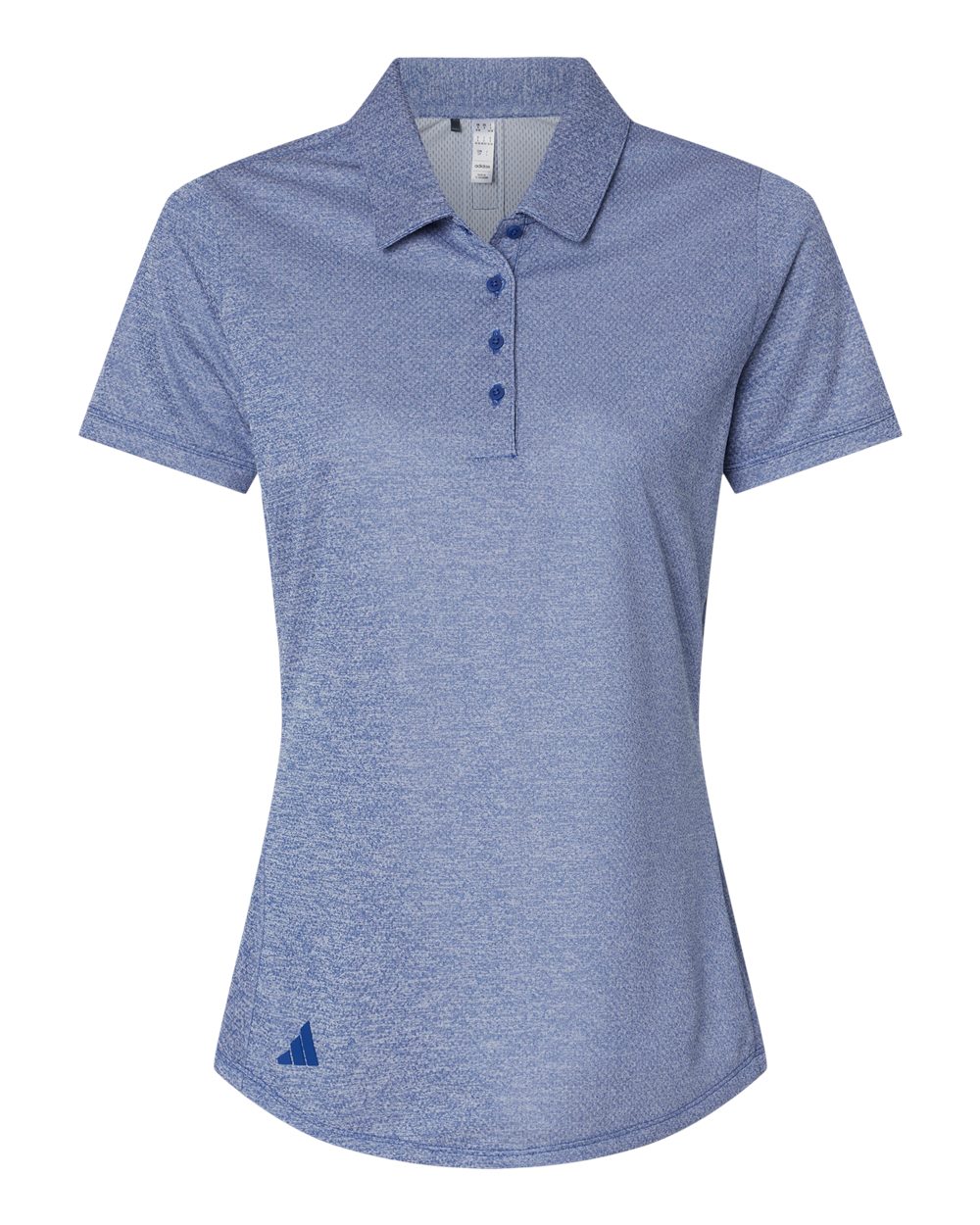 Women's Space Dyed Polo - Collegiate Royal Melange