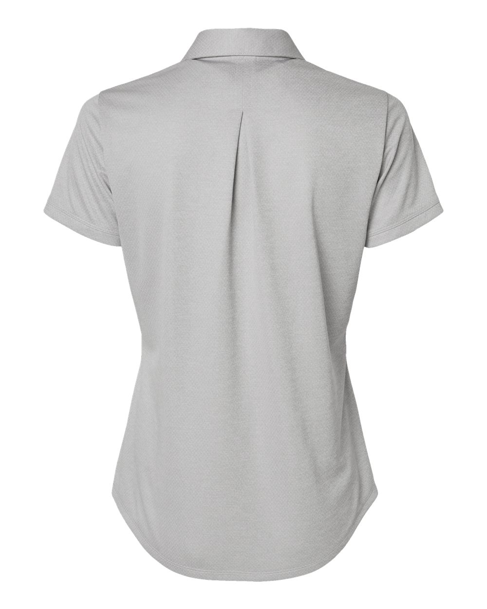 Women's Space Dyed Polo - Grey One Heather