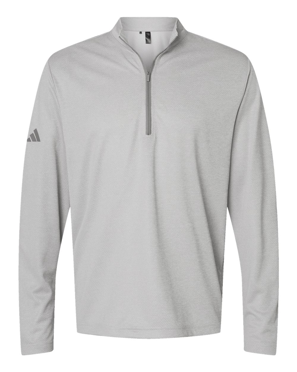 Men's Space Dyed Quarter-Zip Pullover - Grey One Heather