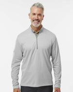 Men's Space Dyed Quarter-Zip Pullover - Grey One Heather