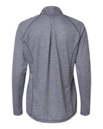 Women's Space Dyed Quarter-Zip Pullover - Collegiate Navy Melange