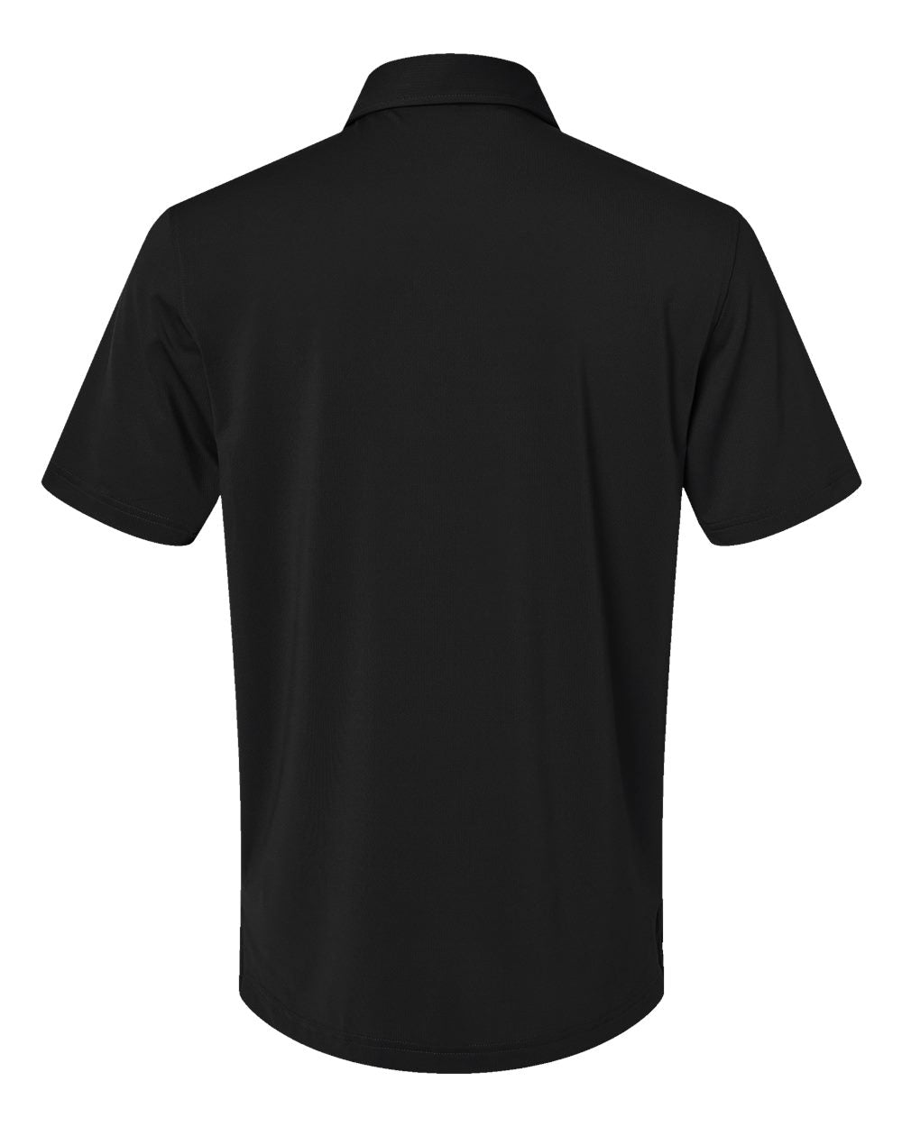 Men's Full Button Down Short Sleeve Shirt - Black
