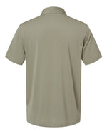 Men's Full Button Down Short Sleeve Shirt - Silver Pebble