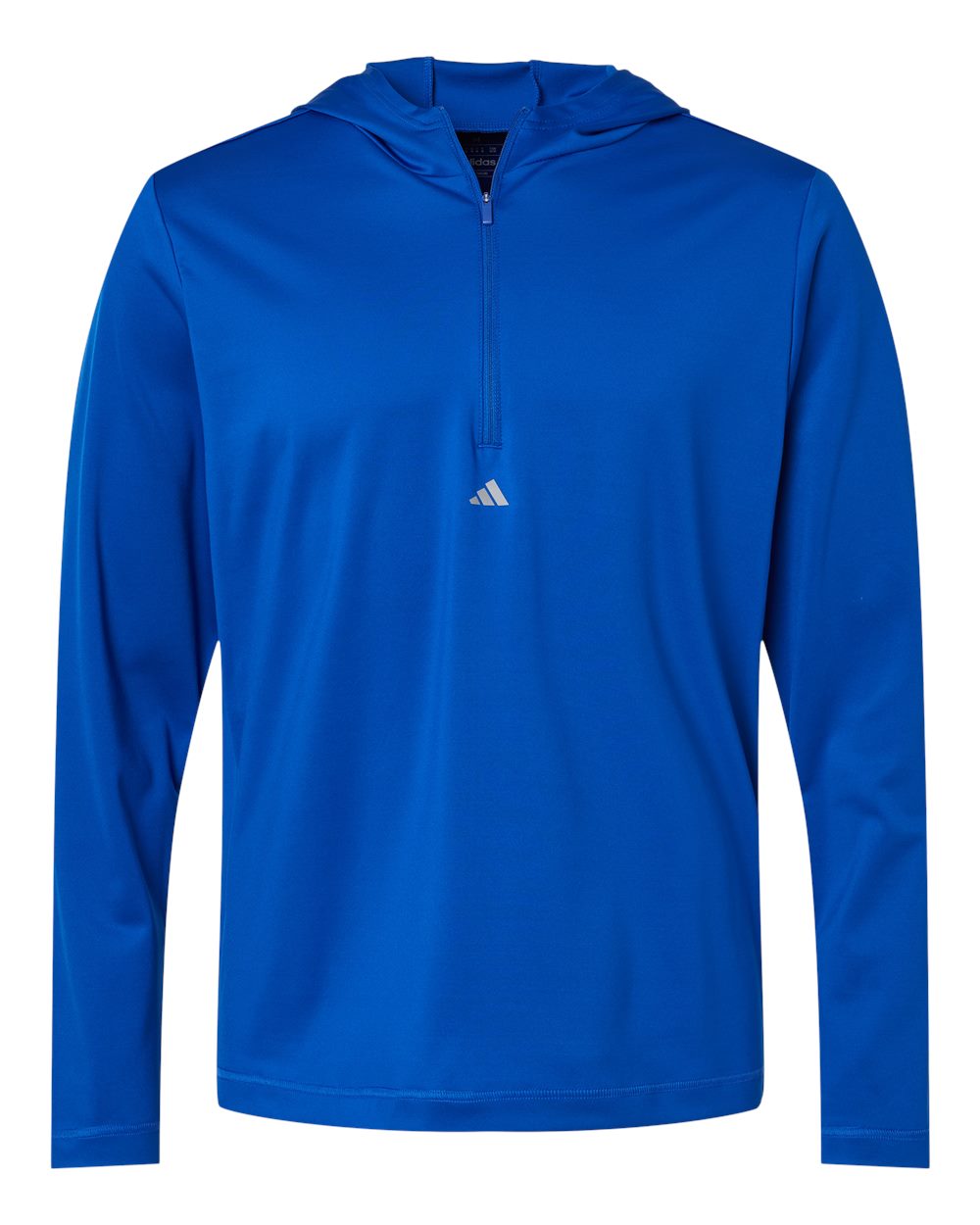 Men's Lightweight Quarter-Zip Hooded Pullover - Collegiate Royal