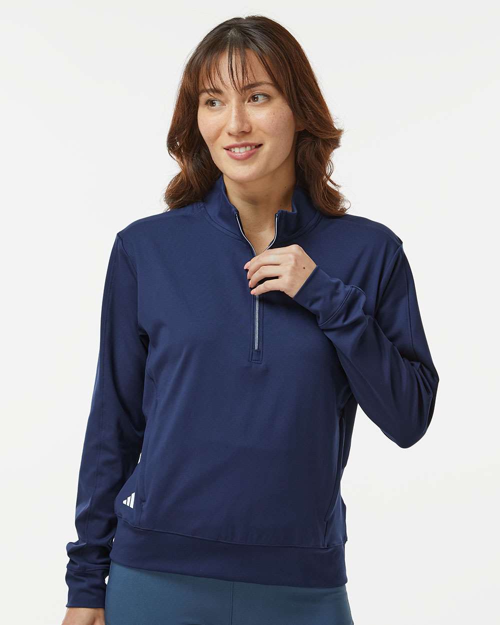 Women's Ultimate365 Quarter-Zip Pullover - Collegiate Navy