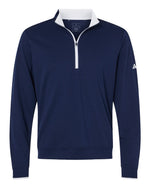 Men's Performance Lightweight Quarter-Zip Pullover - Collegiate Navy/ White