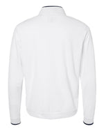 Men's Performance Lightweight Quarter-Zip Pullover - White/ Navy
