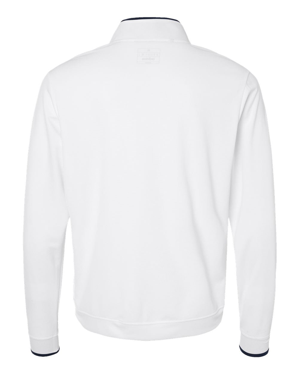 Men's Performance Lightweight Quarter-Zip Pullover - White/ Navy