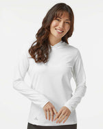 Women's Performance Hooded Pullover - White