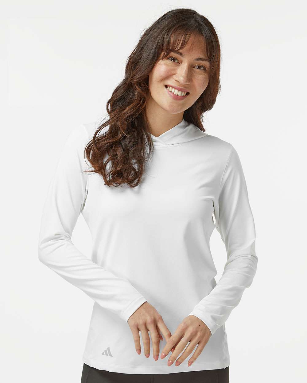 Women's Performance Hooded Pullover - White
