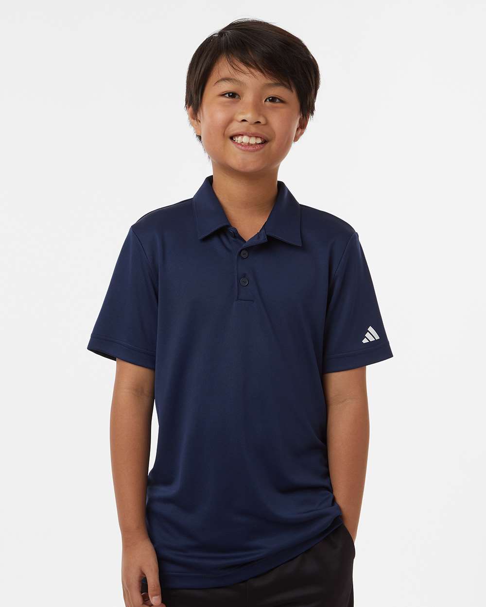 Youth Performance Polo - Collegiate Navy