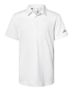 Youth Performance Polo - White