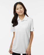 Youth Performance Polo - White