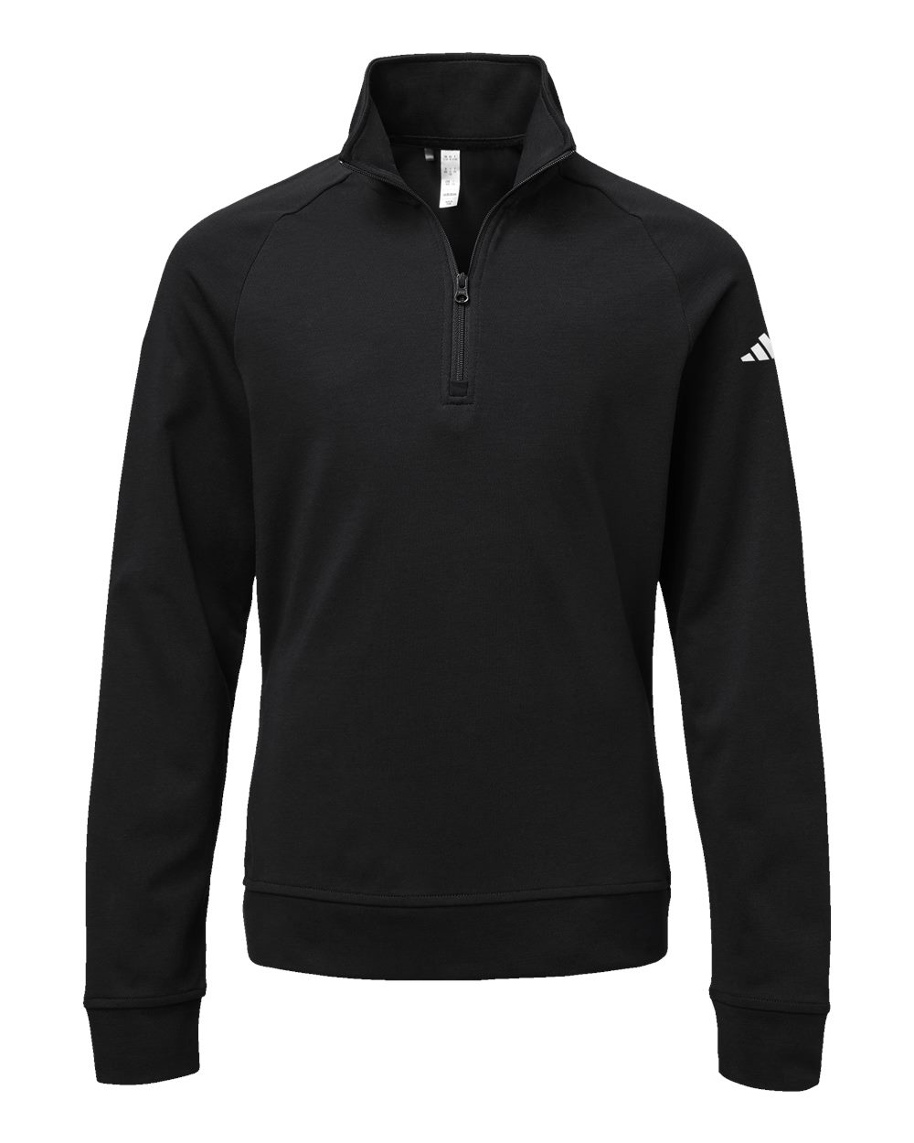 Youth Performance Quarter-Zip Pullover - Black
