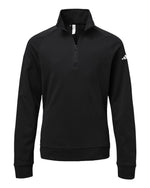Youth Performance Quarter-Zip Pullover - Black