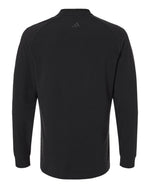 Men's Henley Long Sleeve T-Shirt - Black