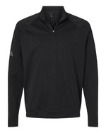 Men's Club Quarter-Zip Pullover - Black