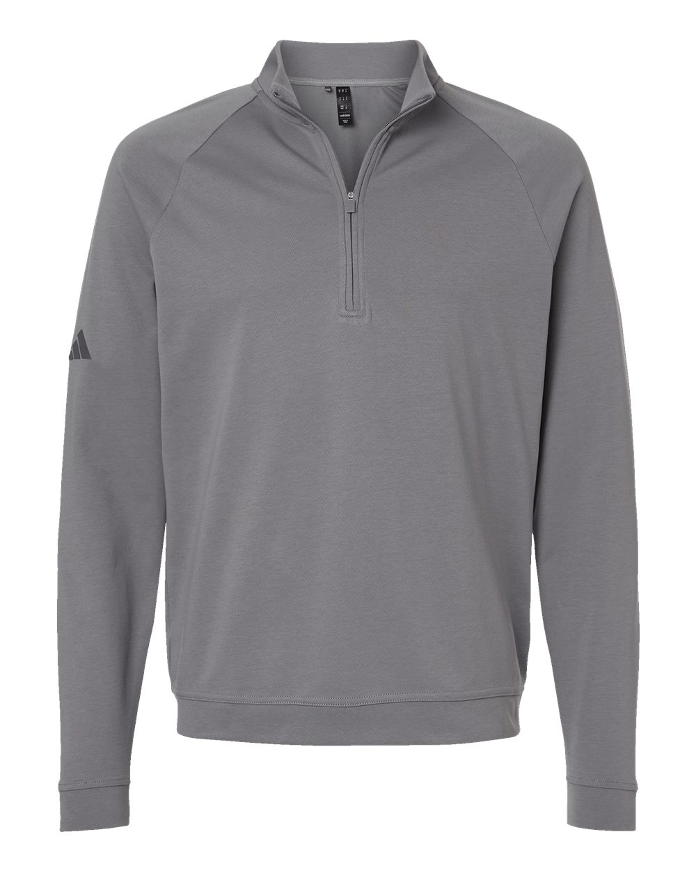 Men's Club Quarter-Zip Pullover - Grey Three