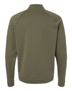 Men's Club Quarter-Zip Pullover - Olive Strata