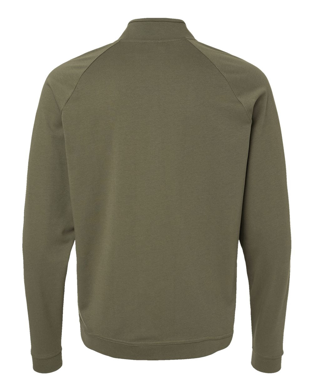 Men's Club Quarter-Zip Pullover - Olive Strata