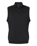 Men's Club Quarter-Zip Vest - Black