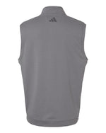 Men's Club Quarter-Zip Vest - Grey Three