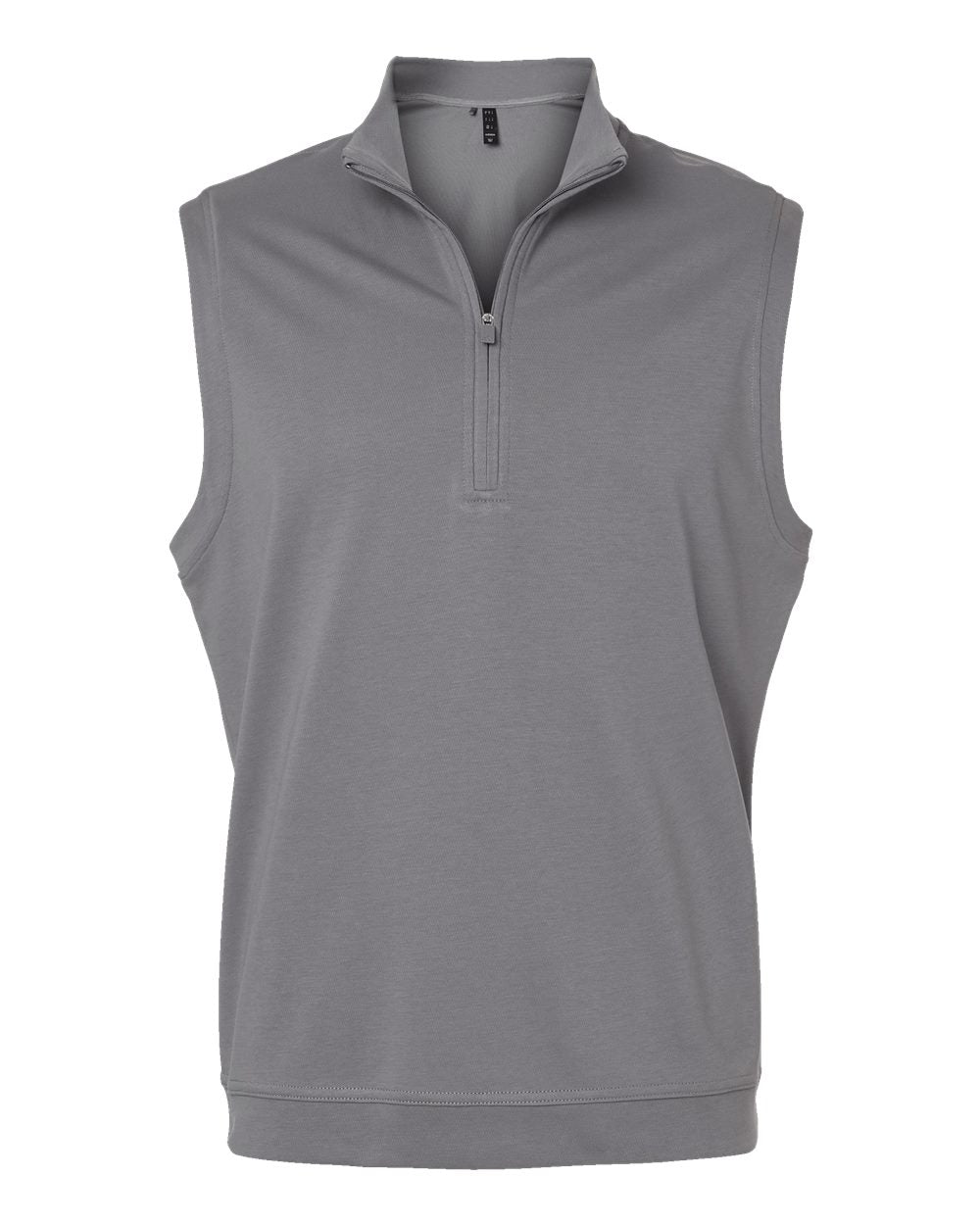 Men's Club Quarter-Zip Vest - Grey Three