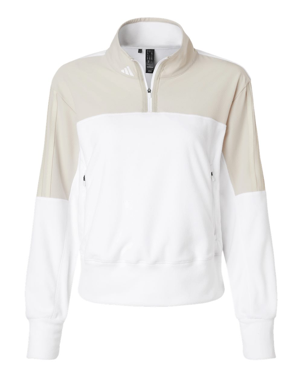 Women's Fleece Quarter-Zip Pullover - Alumina