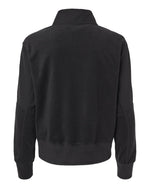 Women's Fleece Quarter-Zip Pullover - Black