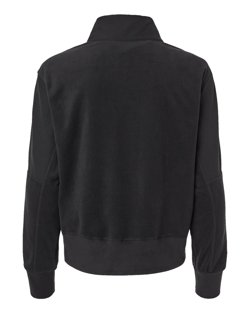 Women's Fleece Quarter-Zip Pullover - Black