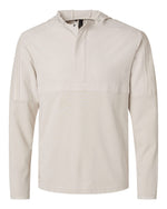 Men's Half-Zip Hooded Anorak - Alumina