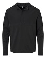 Men's Half-Zip Hooded Anorak - Black