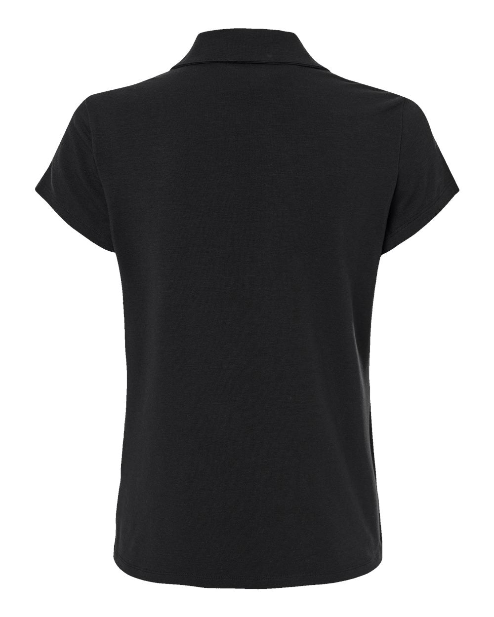 Women's Blended Polo - Solid Black