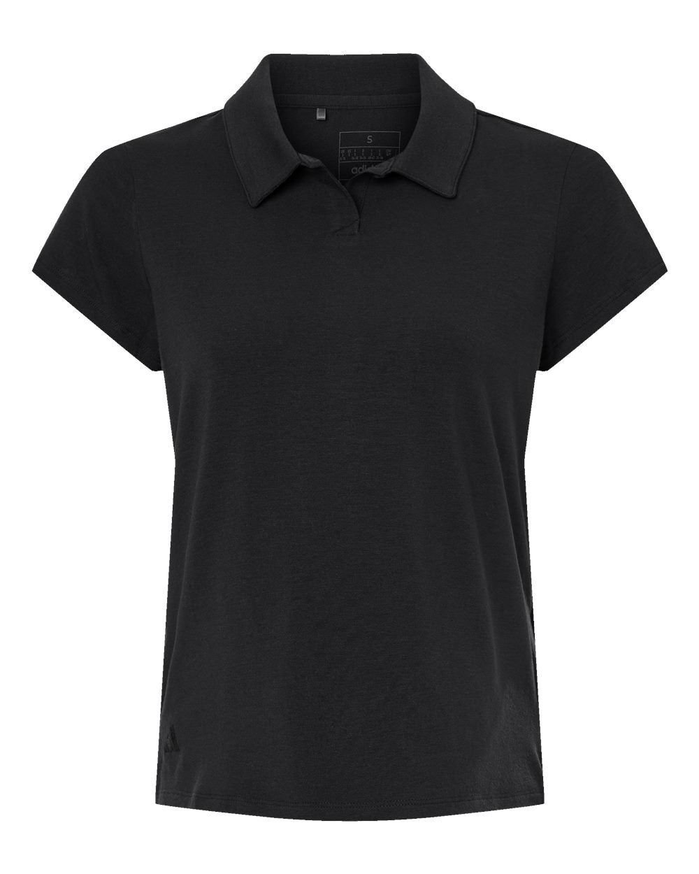 Women's Blended Polo - Solid Black