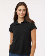 Women's Blended Polo - Solid Black