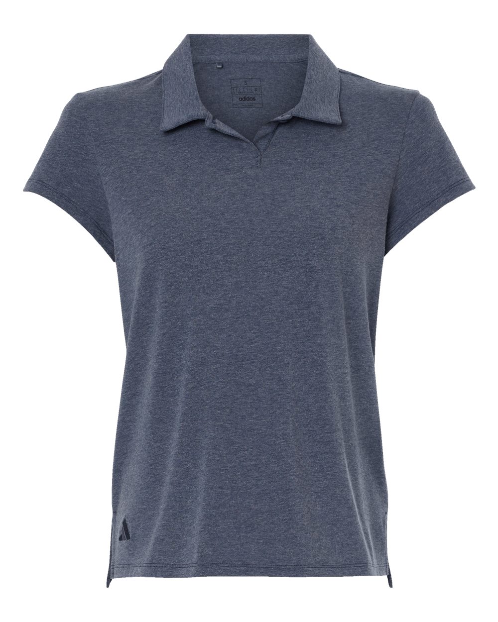 Women's Blended Polo - Collegiate Navy Melange