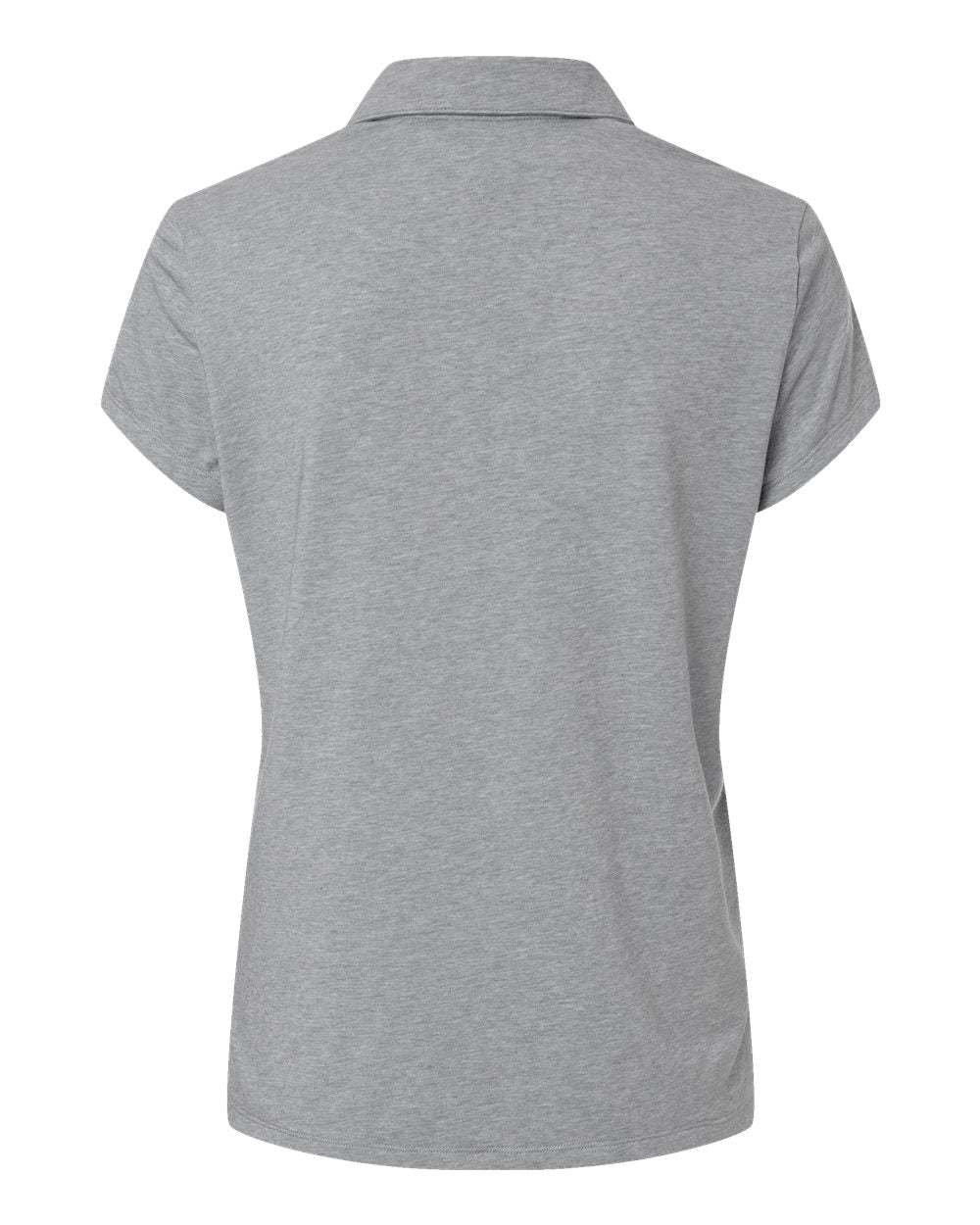 Women's Blended Polo - Grey Three Melange