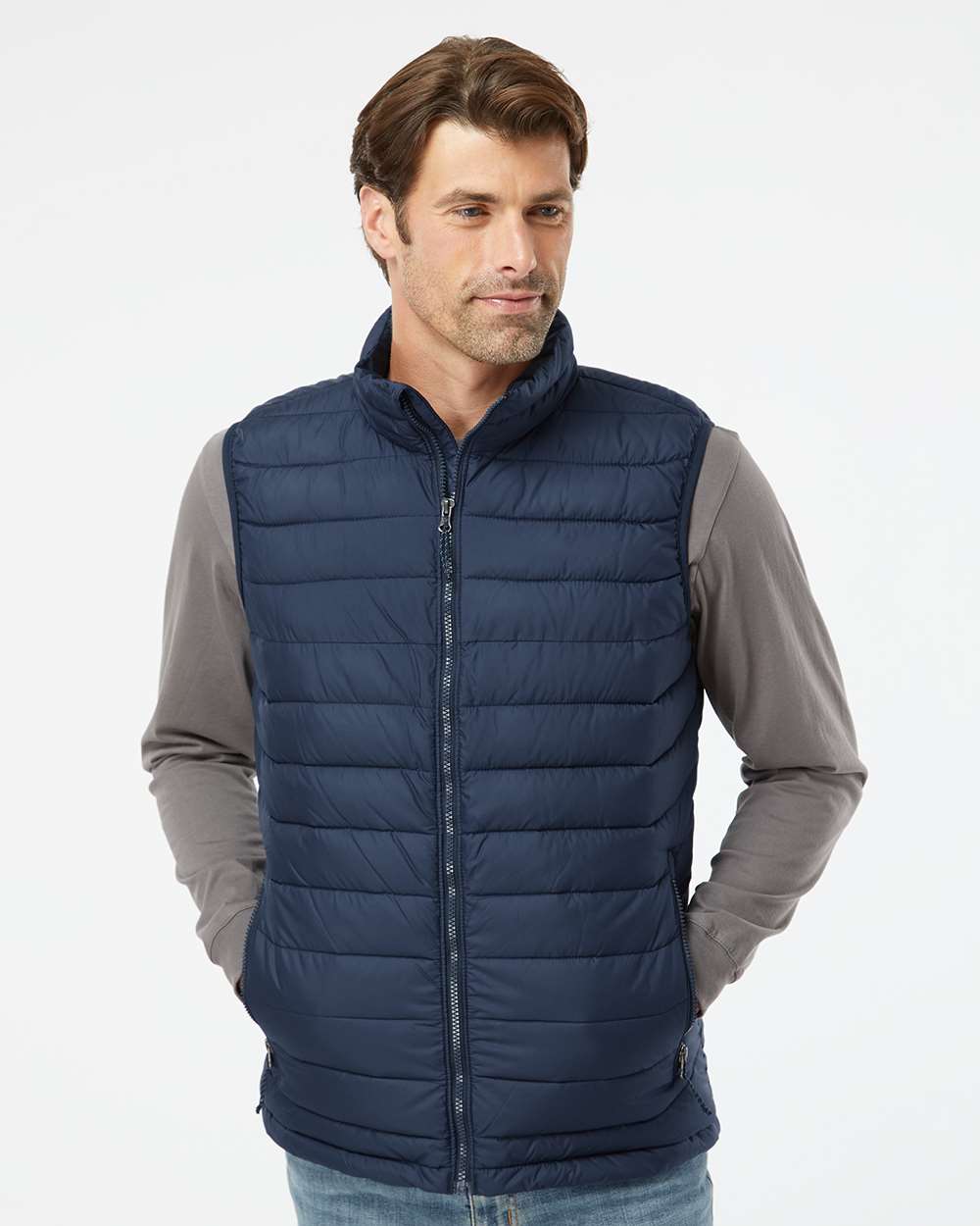 Men's Powder Lite II Vest - Collegiate Navy