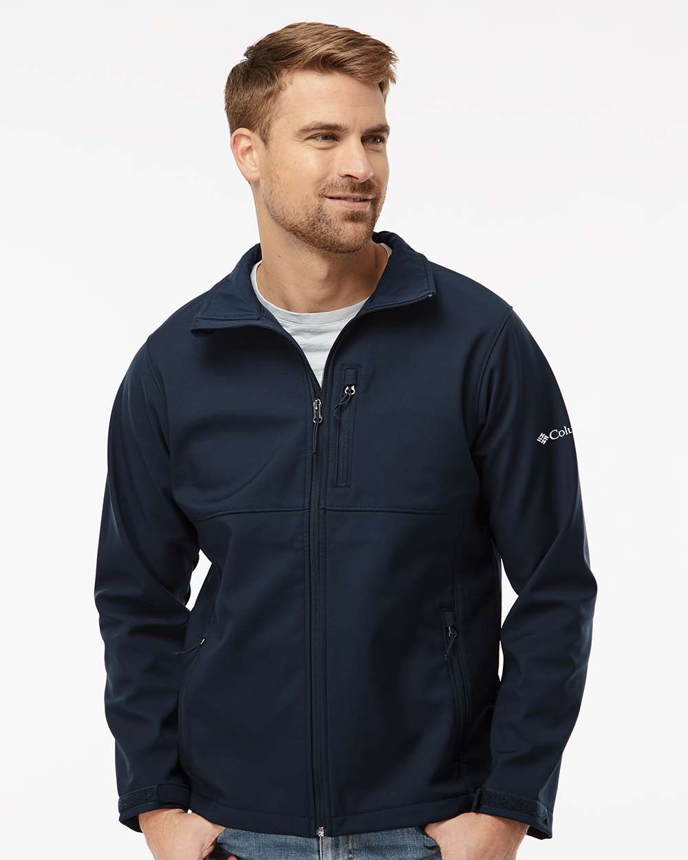Men's Ascender Soft Shell Jacket - Collegiate Navy