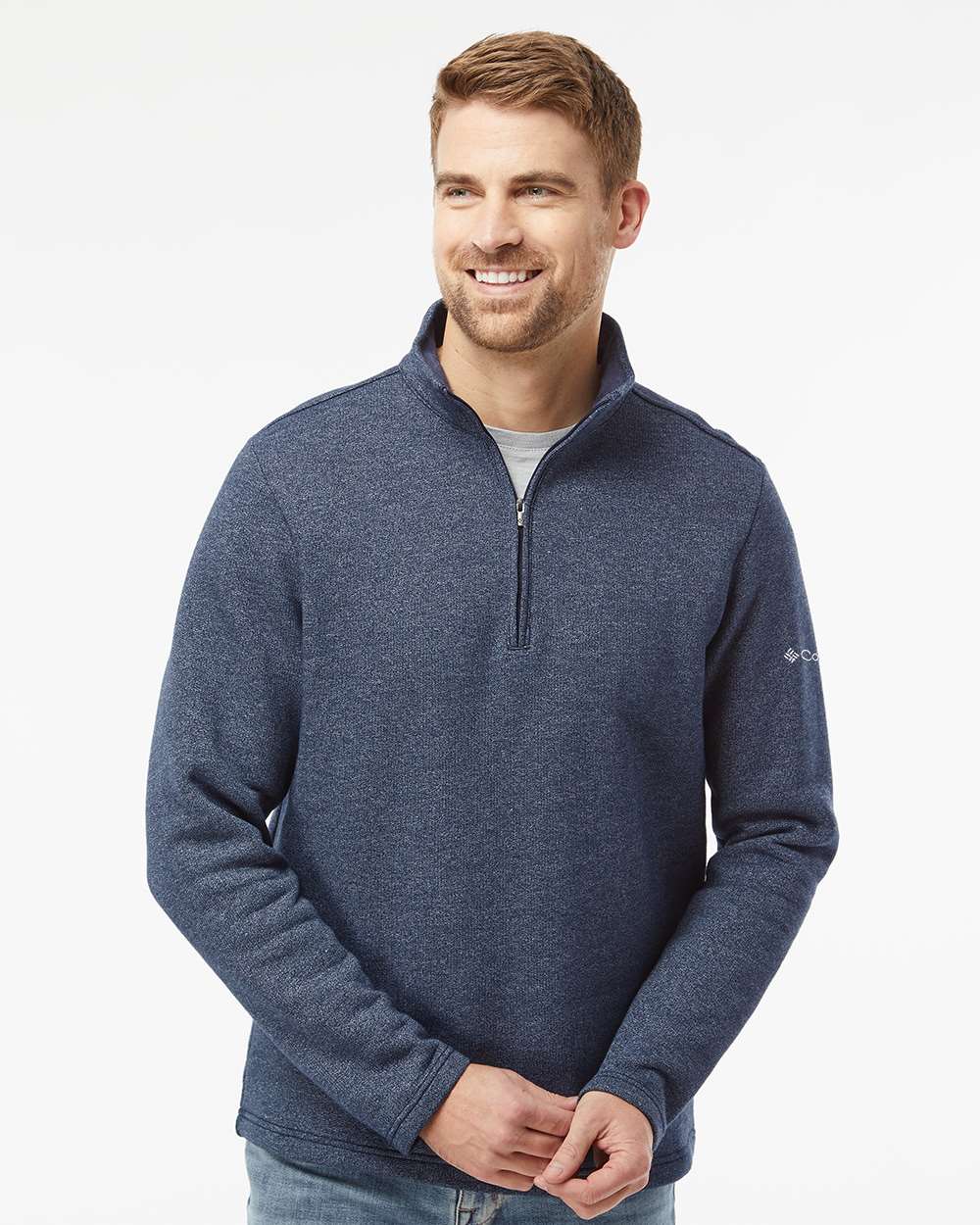 Men's Great Hart Mountain III Half-Zip Pullover - Collegiate Navy