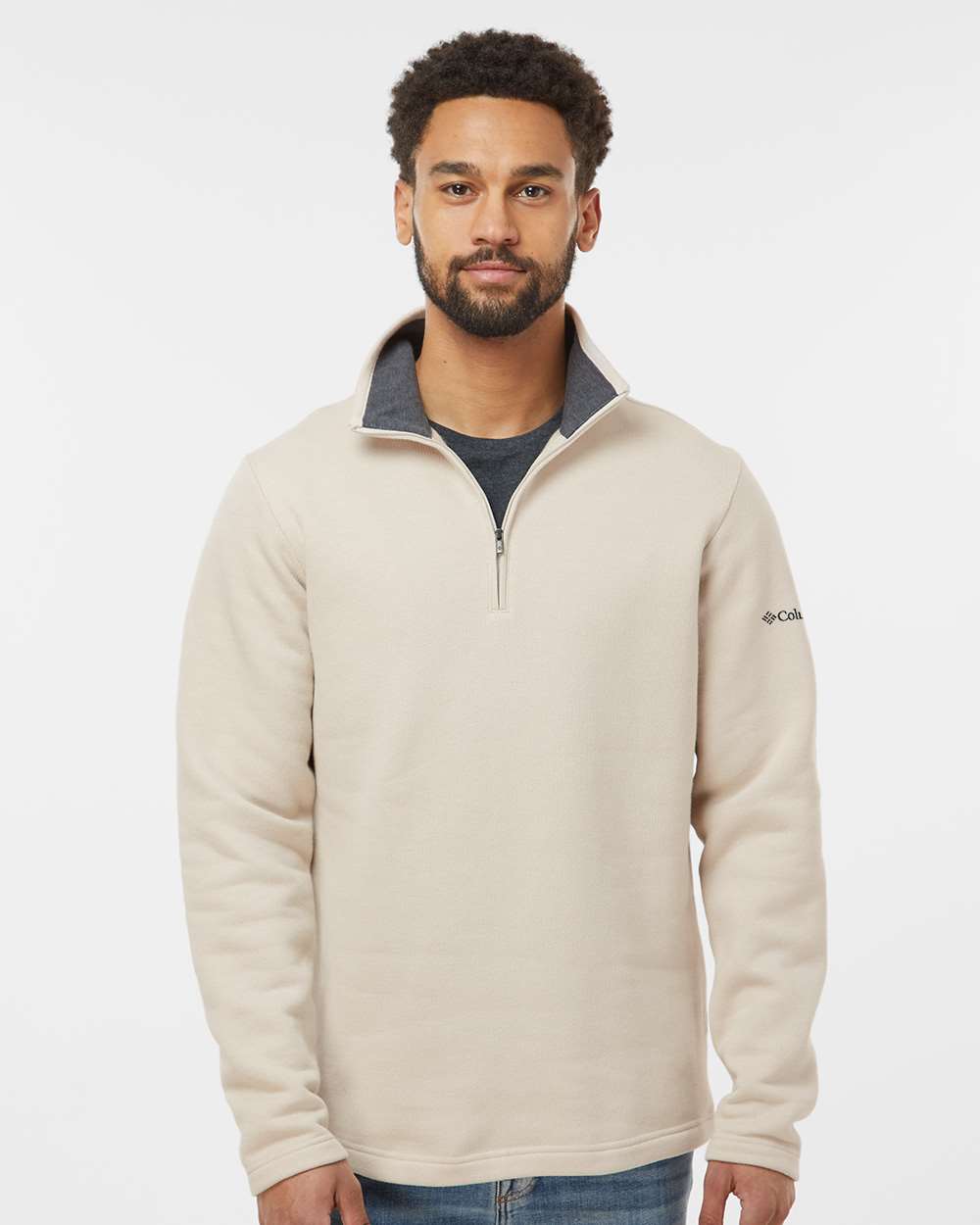 Men's Great Hart Mountain III Half-Zip Pullover - Dark Stone Heather