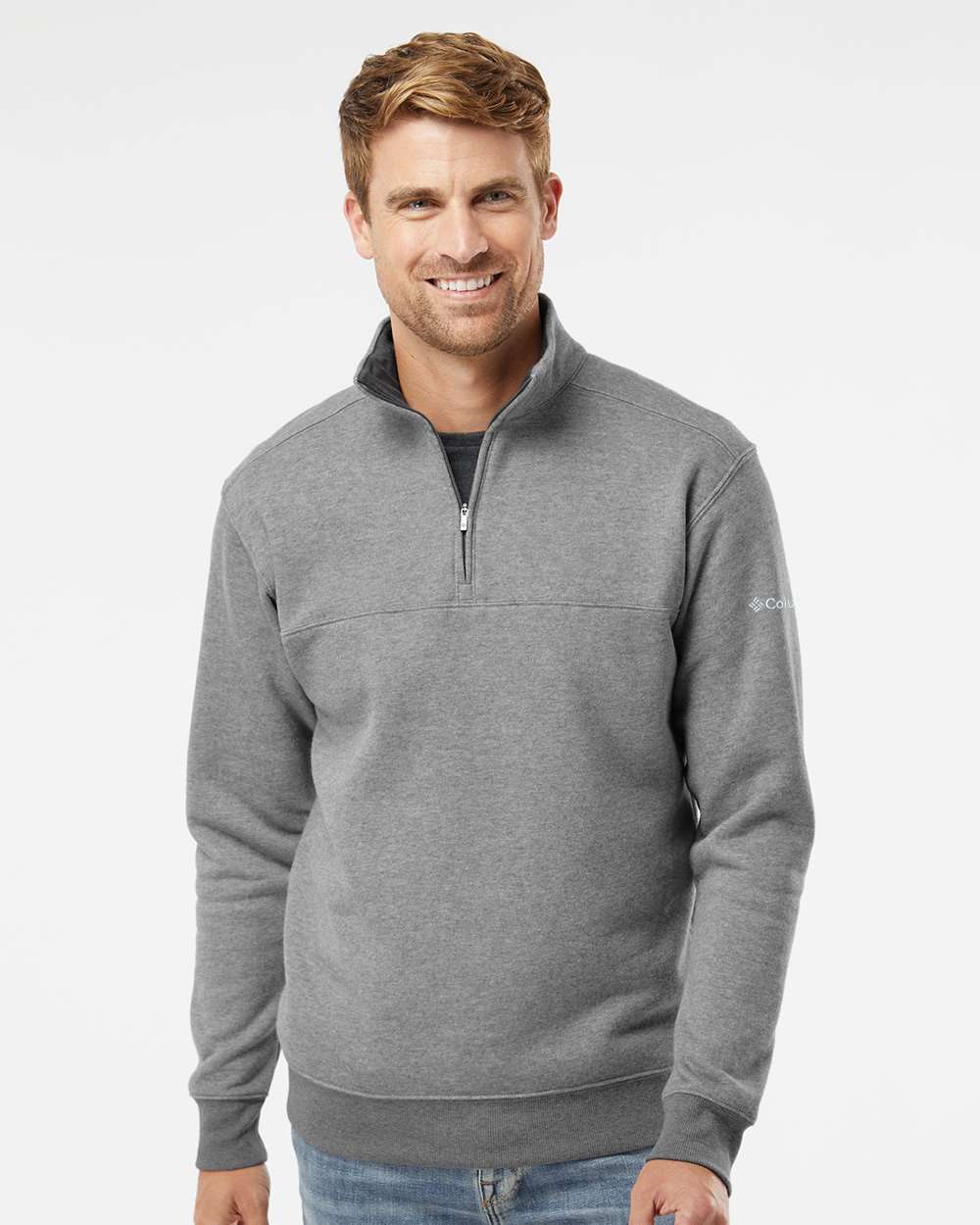 Men's Hart Mountain II Half-Zip Pullover - Charcoal Heather