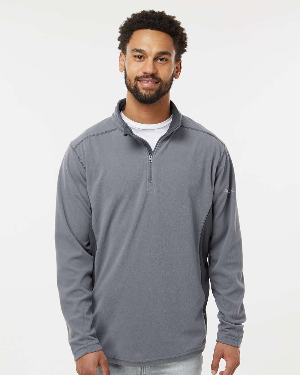 Men's Klamath Range II Half-Zip Pullover - City Grey/ Shark