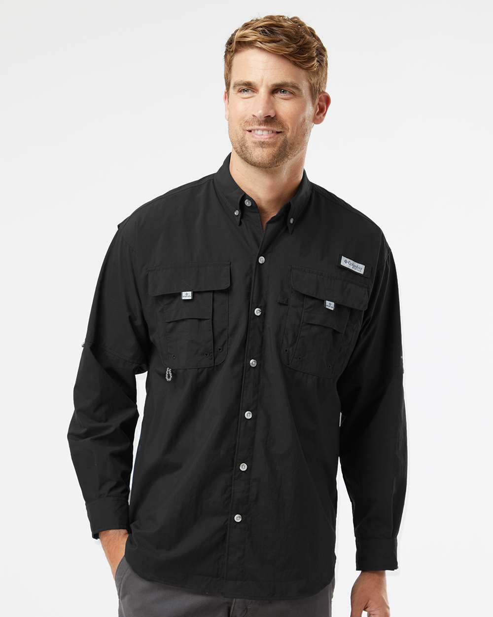 Men's PFG Bahama II Shirt - Black