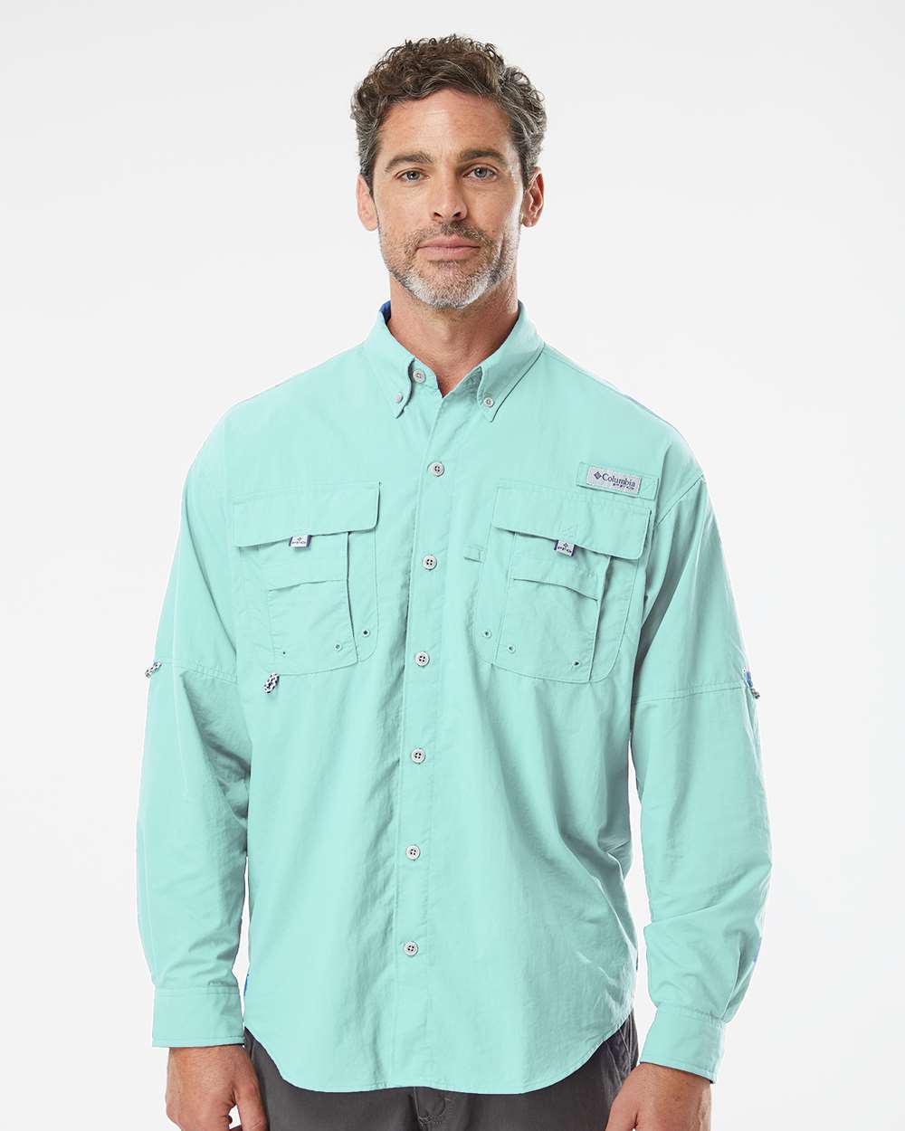 Men's PFG Bahama II Shirt - Gulf Stream
