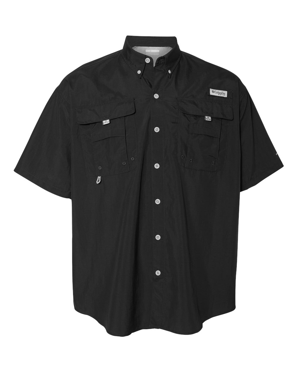 Men's PFG Bahama II Short Sleeve Shirt - Black