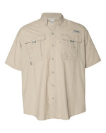 Men's PFG Bahama II Short Sleeve Shirt - Fossil